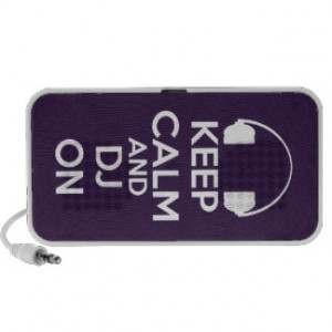 Keep Calm - DJ Portable Speakers