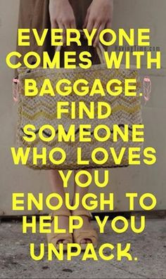 How to Deal With Emotional Baggage Effectively. #quotes #wisdom More