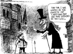 Scrooge Gets A Tax Cut