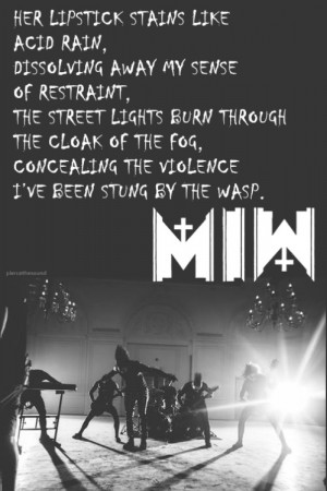 Wasp - Motionless In White.