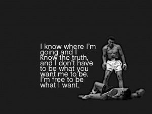 Muhammad Ali Quote Wallpaper PC