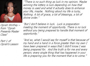 Amazing Oprah Winfrey Quote - From her Master Class Series Part 1
