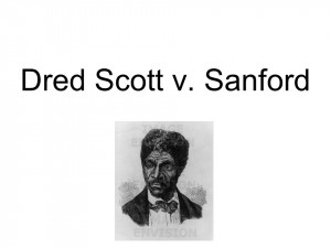 Dred Scott V Sanford