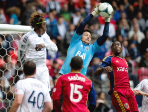 ... Major League Soccer game against Real Salt Lake at BC Place Stadium on