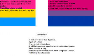 Bisexual Flag Bisexual and pansexual