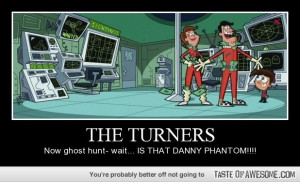 Wanted: Danny Phantom, and I like the PacMan ghosts on the monitor!