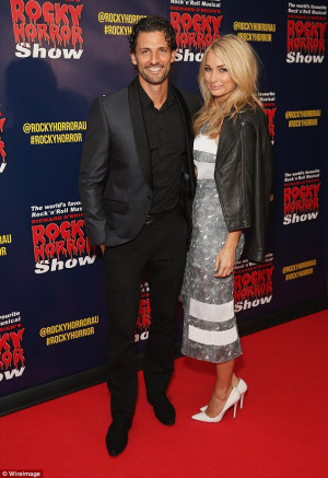 Anna Heinrich cuddle up at Rocky Horror Picture Show as Kerri Anne