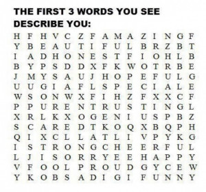 Take a look at this neat word puzzle. The first 3 words you see ...