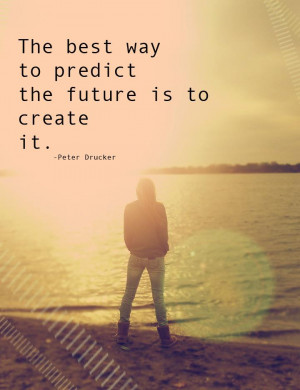 The future's come and gone; it's a thing of the past. That once ...