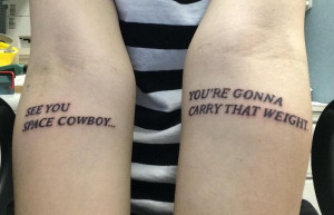 Cowboy Bebop end quotes by Sadie Kennedy at Rose Gold’s San ...