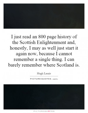 Can Barely Remember Where Scotland Is Quote Picture Quotes amp Sayings