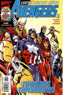 Avengers vol. 3, #38 (Mar. 2001). Cover art by Alan Davis .