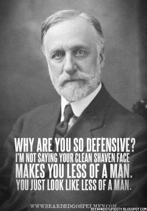 Some Beard Motivation. Go Grow One.Now!