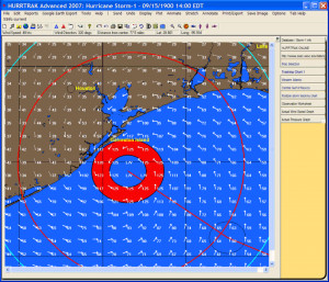 ... sample image below is of the 1900 Galveston Hurricane (wind radii