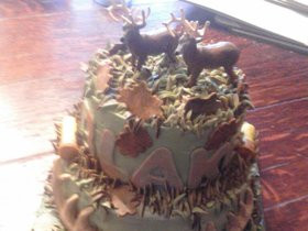 Deer Hunting Sheet Cakes
