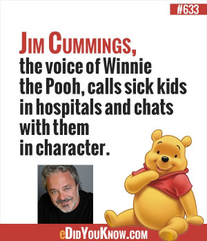 Jim Cummings, the vo Positive Quotes Inspiration