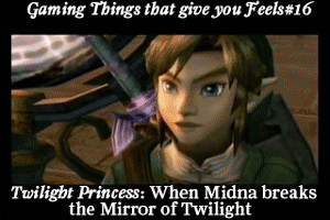 of Zelda: Twilight Princess: When Midna breaks the Mirror of Twilight ...