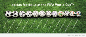Adidas Footballs At The Fifa World Cup