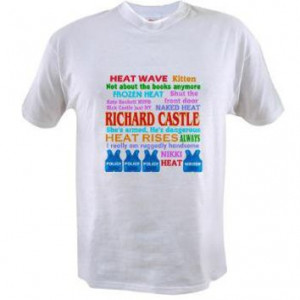 Richard Castle Funny Quotes Value T-shirt> Richard Castle Funny Quotes ...