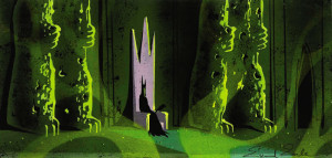 ... disney vintage 1950's concept art Sleeping Beauty Maleficent Eyvind