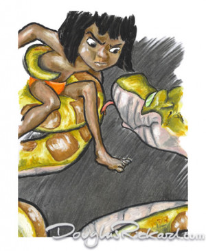 Wdcc Mowgli And Kaa Members