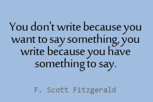 11 F. Scott Fitzgerald Quotes to Inspire Your Blogging and Writing