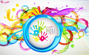 Happy Holi Shayari SMS with Holi Wishes Wallpapers with Quotes