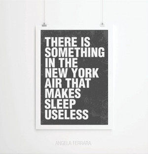 New York art print, Inspirational quotes, quote prints, quote posters ...