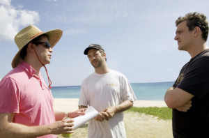 ... Jason Segel and Nicholas Stoller in Forgetting Sarah Marshall (2008