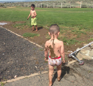 your daughter i mean your son wants to try out your hair extensions.