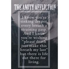 The Amity Affliction's lyrics are just