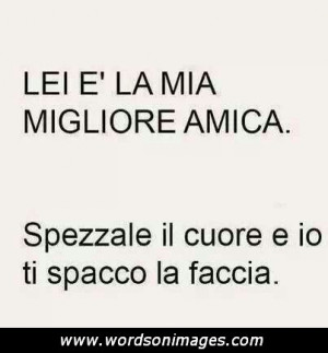 Italian friendship quotes