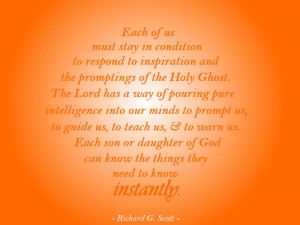 Lds Quotes On Hope Holy ghost quote lds