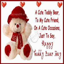 teddy day quotes wallpapers, valentine teddy day
