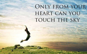 lovely quotes on life heart touch sky quote uplifting pictures ...