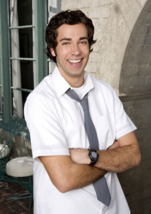 Zachary Levi as Chuck Bartowski in Chuck