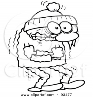 ... -Of-An-Outlined-Shivering-Winter-Toon-Guy-Trying-To-Keep-Warm.jpg