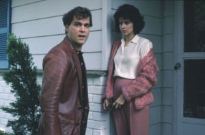 Still of Ray Liotta and Lorraine Bracco in Goodfellas (1990)