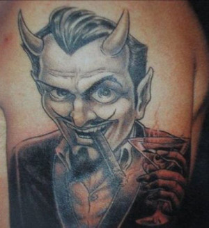 Satan Tattoos on Category Satan Tattoos