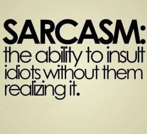The truth about sarcasm - Image