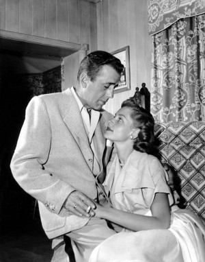 Humphrey Bogart and Lauren Bacall