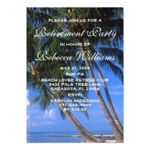beach_palm_tree_sands_tropical_retirement_party_invitation ...