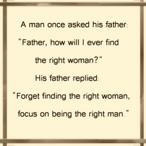 Good fatherly advice. REAL TALK #quote