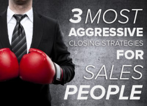 Images of Aggressive Salespeople