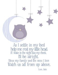 ... nursery $ 14 00 via etsy more bedtime quotes children prayer bedtime