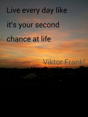 Inspired by Viktor Frankl