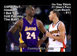 Kobe has some advice to Steph