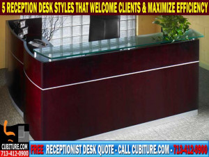 FR-475 Modern Reception Desks. Your reception desk, as the first point ...