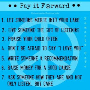 Pay It Forward Quotes