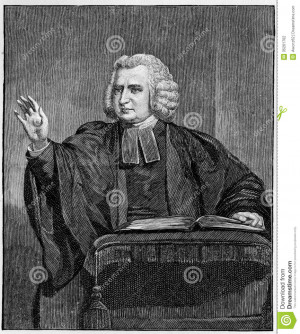 John Wesley Preaching Charles wesley preaching from